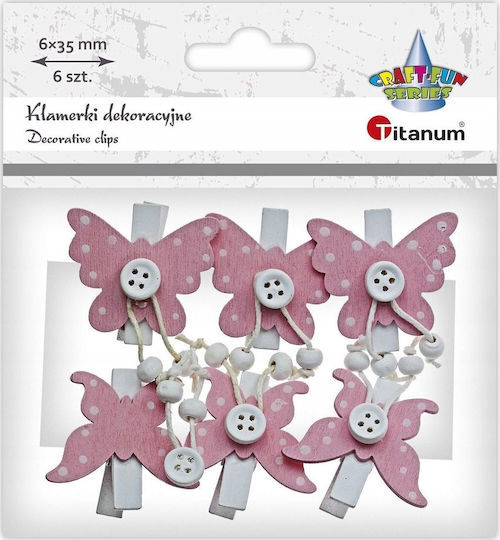 Babyliss Wooden Clothespins Decoration