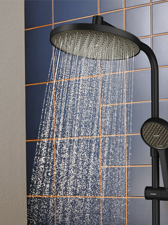 Hansgrohe Στήλη Ντουζ χωρίς Μπαταρία Μαύρη