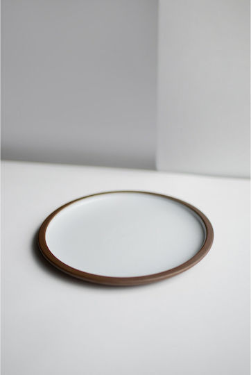 Vilde Teller Untiefe Weiß mit Durchmesser 29cm