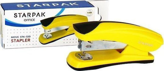 Starpak Stapler Zszywacz 20k 24/6 26/6 Yellow Stk-320 Box 12/96