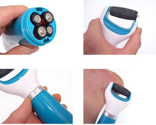 Electric Battery Foot File Heels Callus Blue