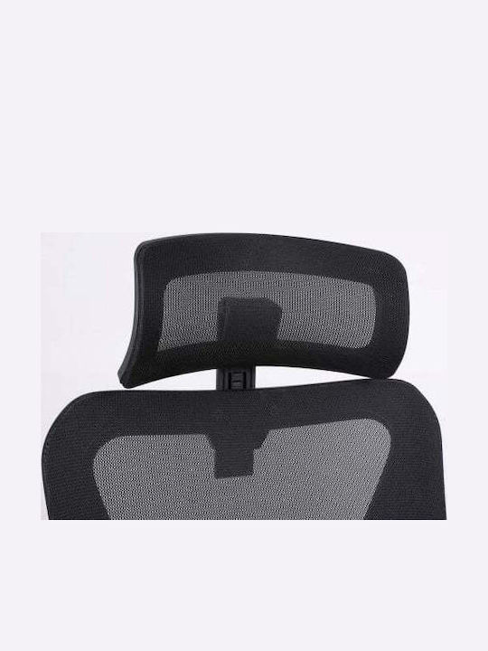 Office Chair with Fixed Arms Black Active Jet