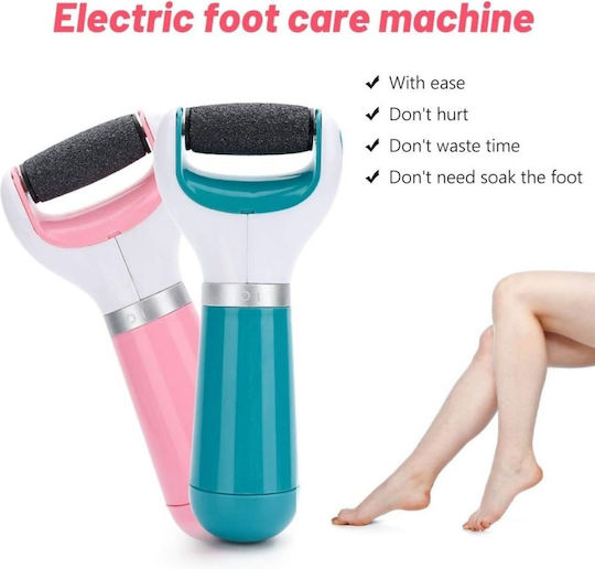 Electric Battery Foot File Heels Callus Blue