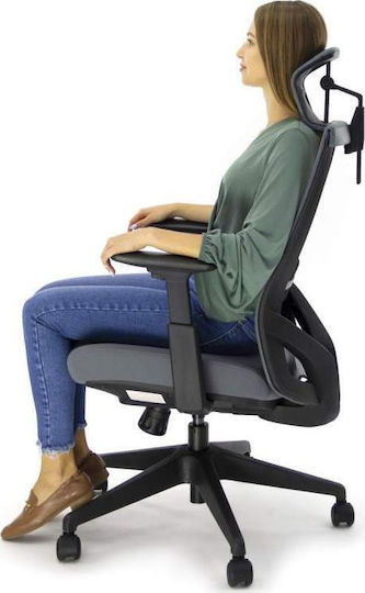 Ergosolid Nario150 Офис Стол Черен
