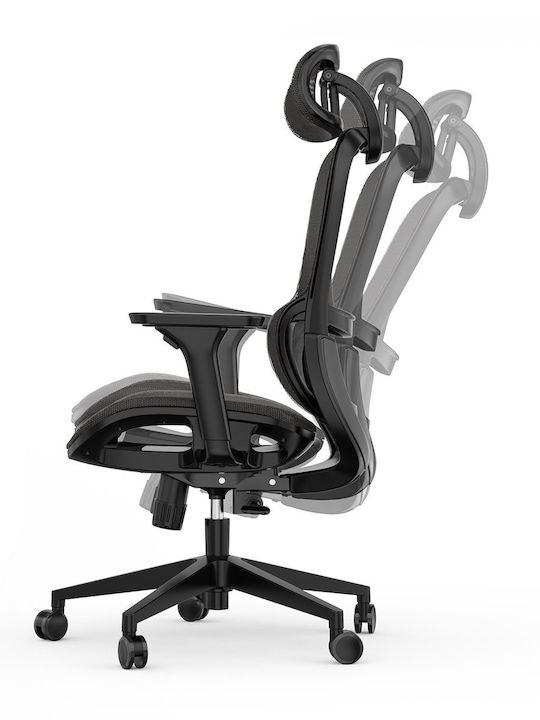 Stuhl Büro mit Armen Black SENSE7