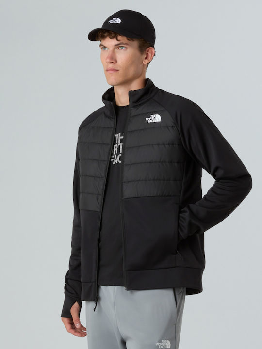 Hybrid Full Zip Jacket Tnf Black