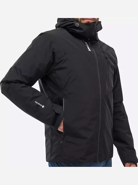 Winter Jacke Hardshell Wasserdicht und Winddicht Black