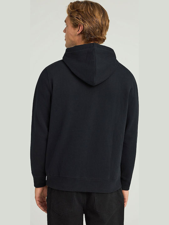 Sweatshirt with Hood Black