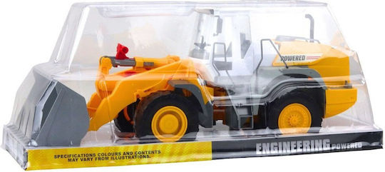 Large Excavator Movable Grey Yellow Bucket