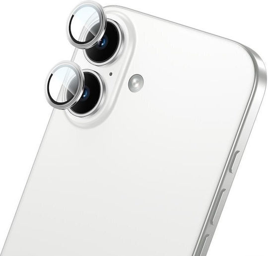 Yesido Προστασία Κάμερας Μεμβράνη Μπλε για το iPhone 16, iPhone 16 Plus