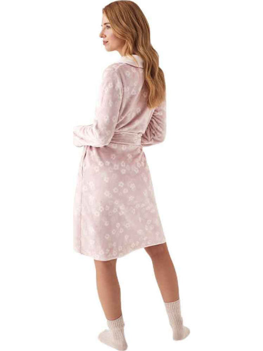 Promise Winter Women's Robe Pink