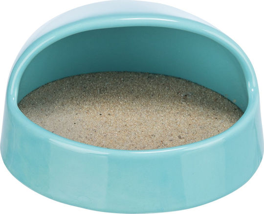 Trixie Badeschale Sandbad Für Mäuse Türkises Keramik 16 X 8 X 14 Cm