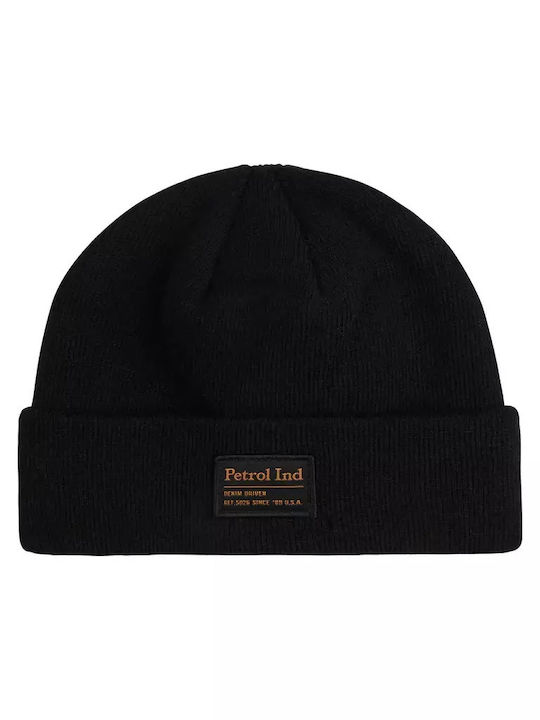 Beanie Männer Beanie Gestrickt in Schwarz Farbe