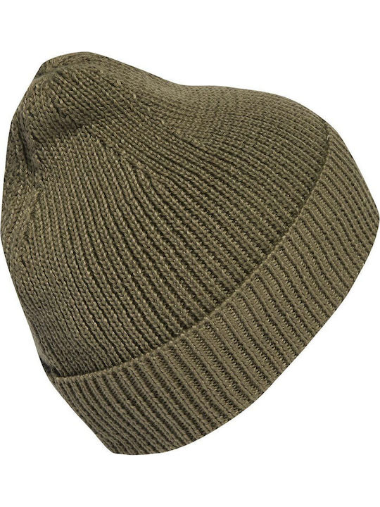 Beanie Ανδρικός Σκούφος Πλεκτός σε Χακί χρώμα