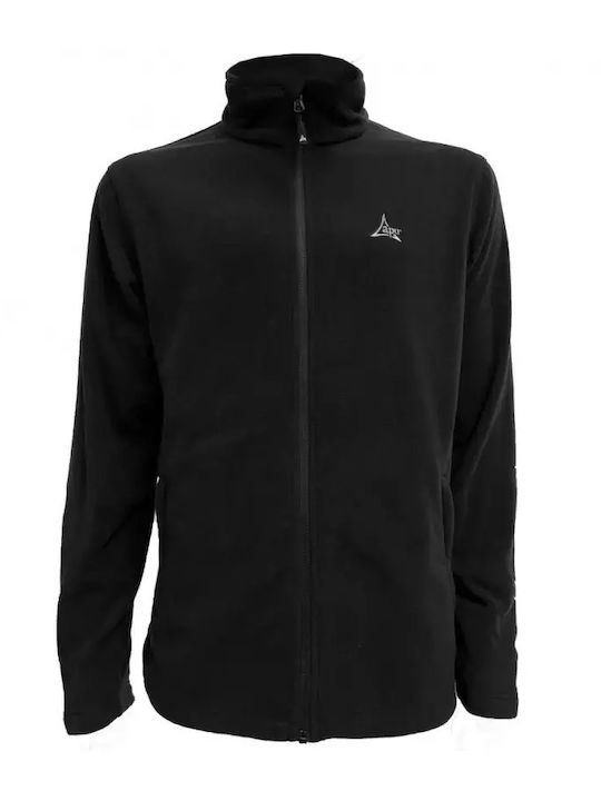 Apu Eiger Hunting Cardigan Fleece Black