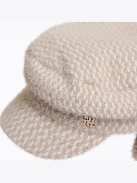 Rino&Pelle Fabric Women's Hat Ecru