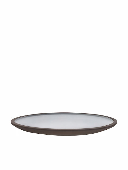 Secret de Gourmet Teller Untiefe Weiß mit Durchmesser 20cm