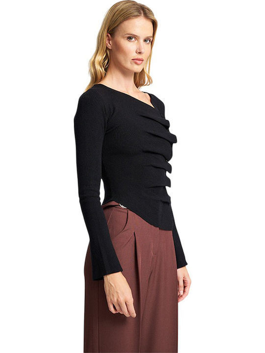 Paula Women's Knitted Cardigan Black