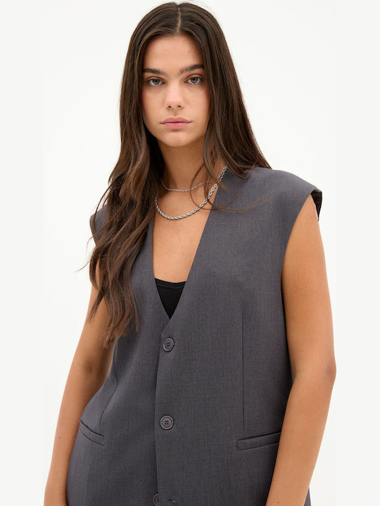 Men's Vest Dark Gray