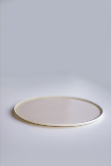 Verlo Teller Untiefe Beige mit Durchmesser 28cm
