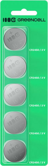 Green Cell Lithium Watch Battery CR2450