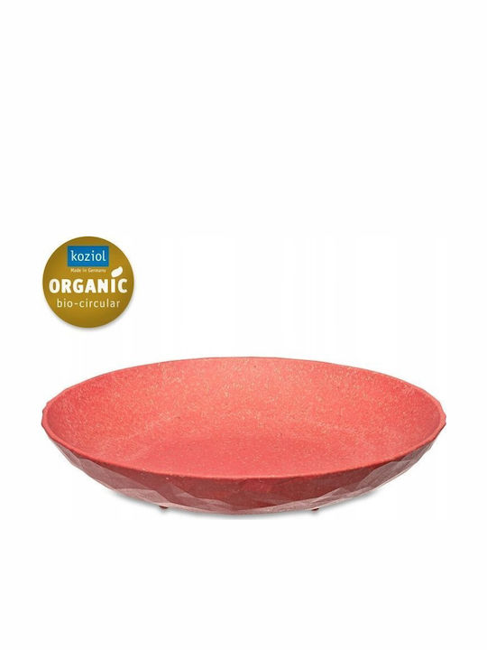Koziol Deep Grey Serving Plate with Diameter 22cm 4 Pieces