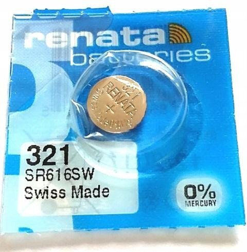 Renata Baterii Oxid de argint pentru ceasuri SR65 10buc