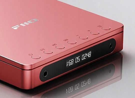 Fiio Dm13 Bt Roter Tragbarer CD-Spieler Bluetooth