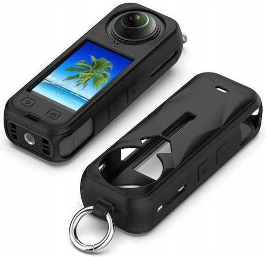 Silicone Protective Case Cover Insta360 X5 Insta 360 X 5 Sya002918301b Black