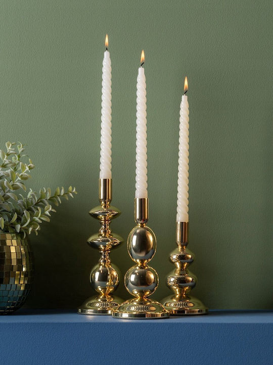 Lumarko Candle Holder in Gold Color 1pcs