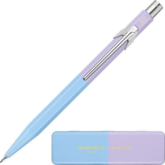 Mechanical Pencil Caran D`arche 844 0.5mm Paul Smith Ed4 Box Skyblue Lavender