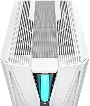 Deepcool Genome III Gaming Full Tower Computer Case with Side Window and RGB Lighting White