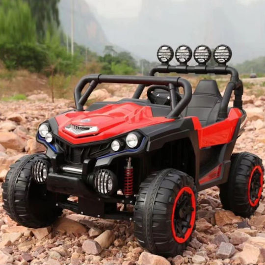 Kinder Auto Doppelsitzer mit Fernbedienung Inspiriert 12 Volt Rot
