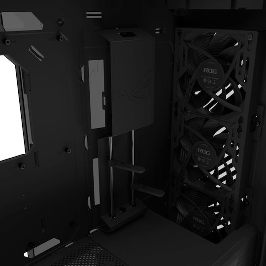 Asus ROG Strix Helios II Gaming Midi Tower Computer Case with Side Window and RGB Lighting Black