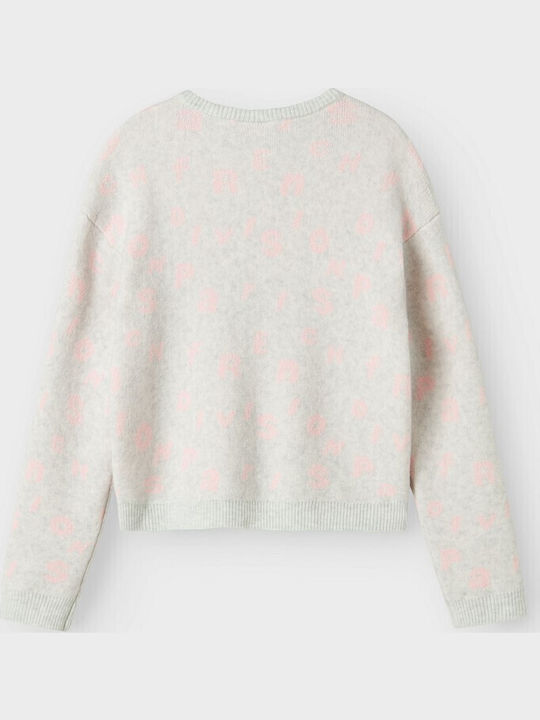 Kids' Sweater Long Sleeve Light Grey Melange