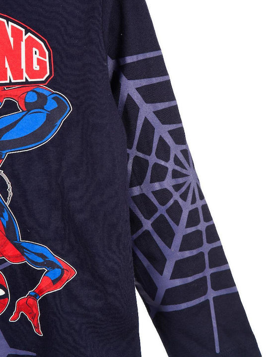 Παιδική Μπλούζα Μακρυμάνικη Μπλε Spiderman Amazing