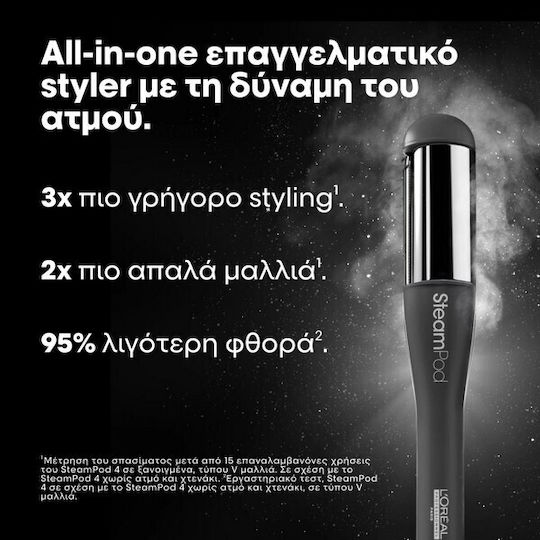 L'Oréal Professionnel Steampod 4.0 Hair Straightener with Steam and Ceramic Plates