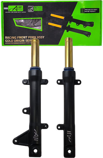 Boots Front Forks Fork 4cm Short Honda Gtr 150 Aji Racing Black