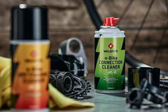 Weldtite Soluție De Curățare Pentru Componente Electrice Biciclete E-bike W Connention Cleaner 150ml Spray