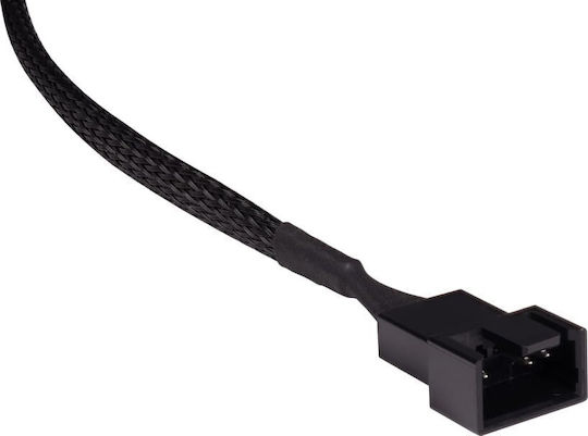 Cablu ventilator Alphacool Y-splitter 4-pin la 2x 4-pin Pwm 15cm Negru