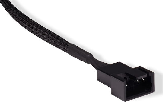 Alphacool Cablu ventilator Y-splitter 4-pin la 2x 4-pin Pwm 30cm Negru