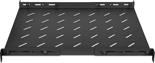 Zubehör Netzwerkschrank Intellinet 19" Regal Variable Schienen 550mm tief Schwarz