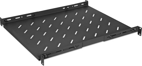 Zubehör Netzwerkschrank Intellinet 19" Regal Variable Schienen 550mm tief Schwarz