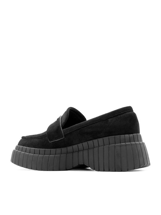 Women's Loafers in Black Color
