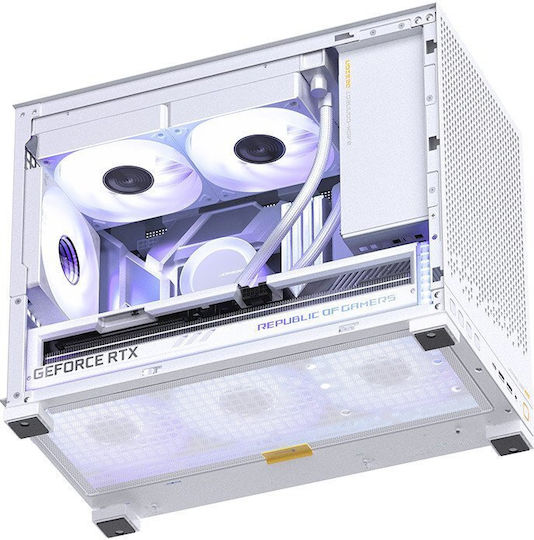 Jonsbo D32 PRO Мини Кула Компютърна Кутия Бяла