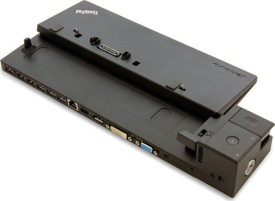 Lenovo ThinkPad Pro Dock Док / USB-A Докинг станция с DisplayPort 4K PD Ethernet Черен