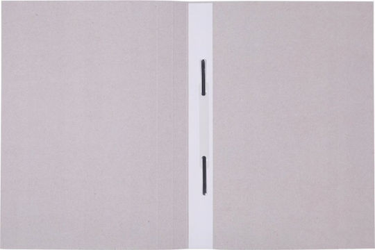 Budget Folder Cardboard Strip Printed A4 250gsm White