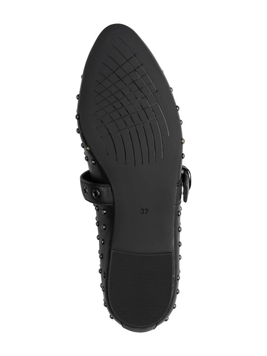 Anatomic Leather Ballerinas Black