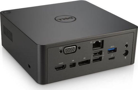Dell TB16 Dock / Thunderbolt 3 Stație de andocare cu Ethernet Negru