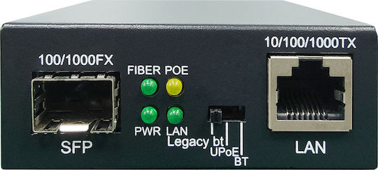 Converter Levelone Gvt-2016 10 100 1000t>rj45 To Sfp 90w Sw